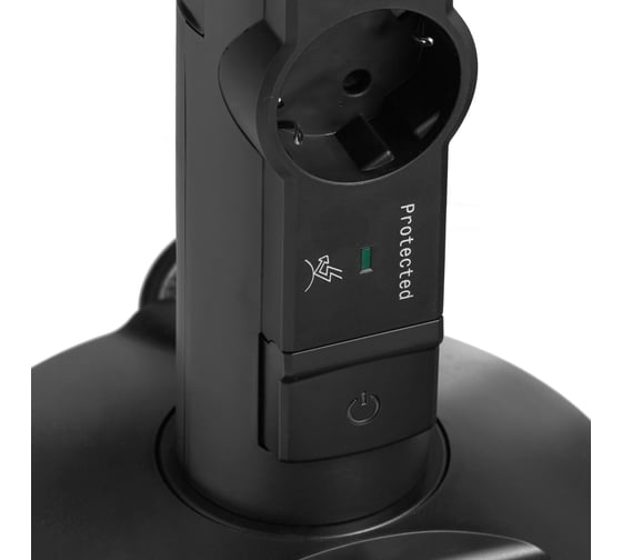 Многорозеточный блок Legrandс 2хUSB+microUSB+4x(2К+З) с кабелем длиной 1,5 м черный 694619