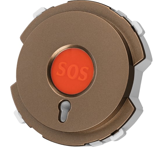 Кнопка SOS TDM ELECTRIC бронза, "байкал" SQ1819-0409 1