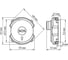 Кнопка SOS TDM ELECTRIC фисташковая, "байкал" SQ1819-0109 4