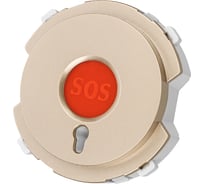 Кнопка SOS TDM ELECTRIC шампань, "байкал" SQ1819-0509