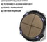 Выключатель 4-клавишный TDM ELECTRIC 16а 250в проходной кнопочный механизм бронза, "байкал" SQ1819-0429 5
