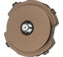 Розетка TV/SAT TDM ELECTRIC оконечная бронза, "байкал" SQ1819-0420