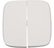 Лицевая панель Legrand Valena Allure для 2-клавишного выключателя жемчуг Leg 755029