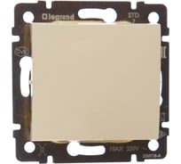 Переключатель Legrand перекрёстный одноклавишный Legrand Valena 10А 250В схема 7 винтовые зажимы слоновая кость 774307