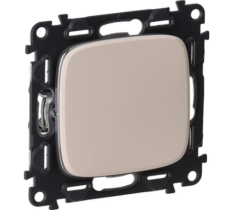 Переключатель Legrand Valena Allure 10АХ 250 В с лицевой панелью слоновая кость Leg 752806