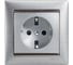 Розетка Legrand с заземлением Legrand Valena без шторок 16А 250В винтовые зажимы алюминий 770120 6