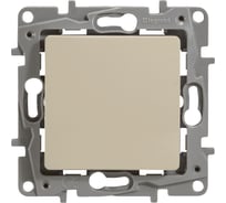 Переключатель Legrand перекрёстный одноклавишный Legrand Etika 10А 250В винтовые зажимы слоновая кость 672309
