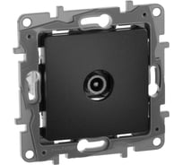 Розетка Legrand TV (телевизионная) Legrand Etika оконечная антрацит 672665