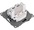 Розетка компьютерная 2-местная TOKOV ELECTRIC СП Pixel RJ45 кат.5E механизм карбон TKE-PX-RC2-C14 5