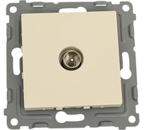 Коннектор TV TOKOV ELECTRIC скрытой проводки, Pixel, механизм, бежевый TKE-PX-A1C-C02