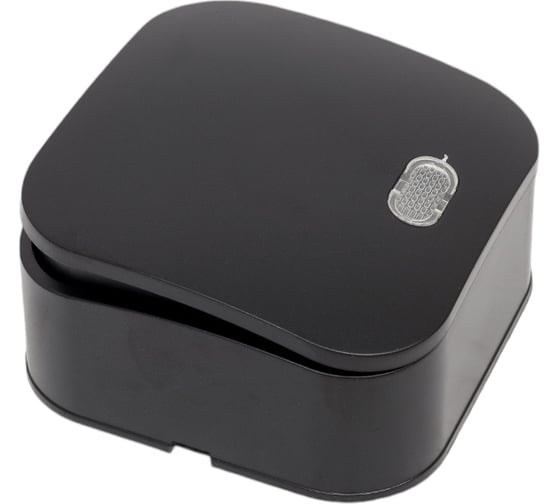 Выключатель 1-клавишный TOKOV ELECTRIC открытой проводки Frea 10А IP20 250В с индикацией АБС-пластик, карбон TKE-FR-V1I-C14