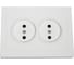 Розетка TOKOV ELECTRIC 2-местная СП Pixel 16А IP20 без заземлением в сборе белый TKE-PX-R2F-C01 1