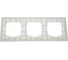 Рамка TOKOV ELECTRIC 3-местная Pixel универсальная, перламутровый TKE-PX-RM3-C04 4