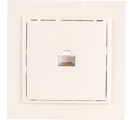 1-местная розетка EKF Минск RJ-45 СП бежевый ERK01-035-20