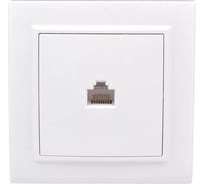 1-местная розетка EKF Минск RJ-45 СП белая ERK01-035-10
