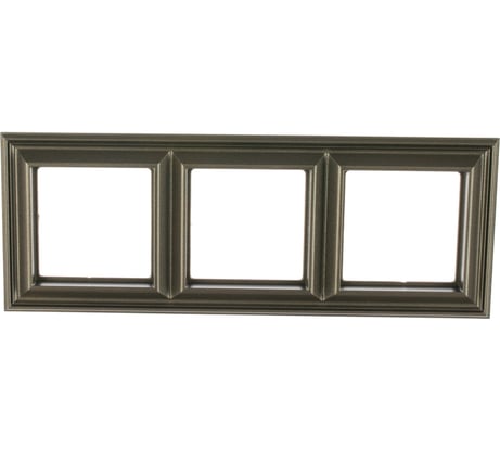 3-ая рамка JUNG EcoProfi DECO Антрацит EPD483AN