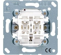2-клавишный выключатель JUNG EcoProfi Мех EP405U