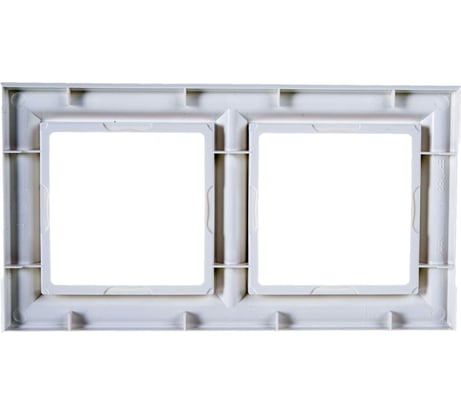 2-ая рамка JUNG EcoProfi DECO Белая EPD482WW