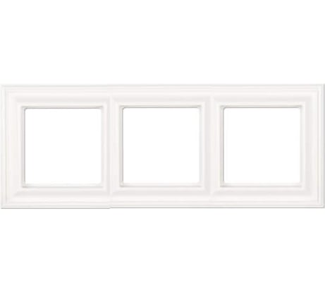 3-ая рамка JUNG EcoProfi DECO Белая EPD483WW