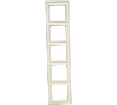 5-ая рамка JUNG EcoProfi DECO Белая EPD485WW