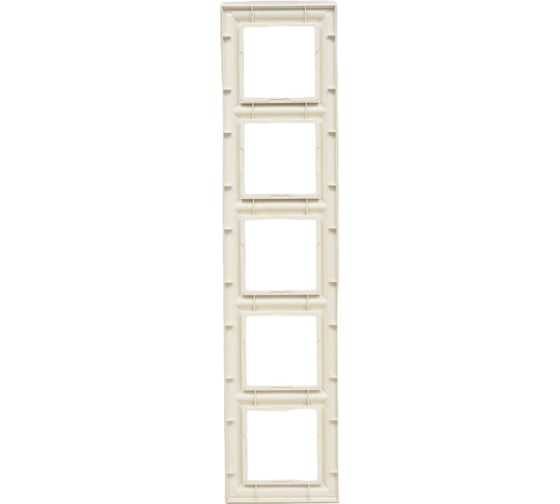 5-ая рамка JUNG EcoProfi DECO Белая EPD485WW