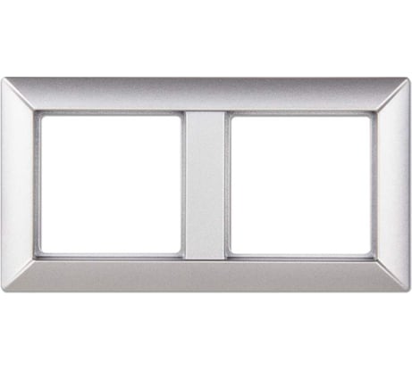 2-ая рамка JUNG EcoProfi Алюминий EP482AL