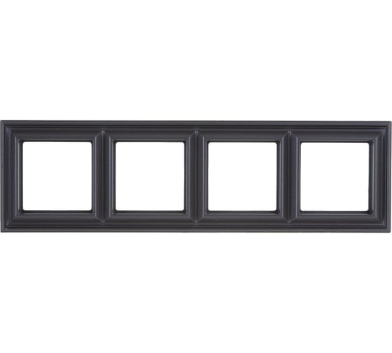 4-ая рамка JUNG EcoProfi DECO Антрацит EPD484AN