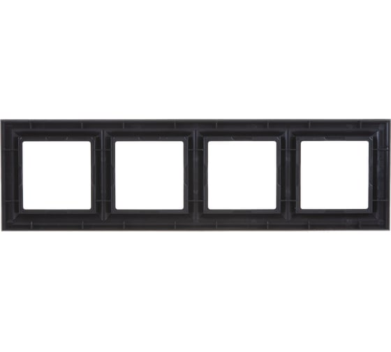 4-ая рамка JUNG EcoProfi DECO Антрацит EPD484AN
