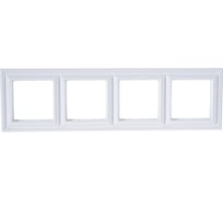 4-ая рамка JUNG EcoProfi DECO Белая EPD484WW