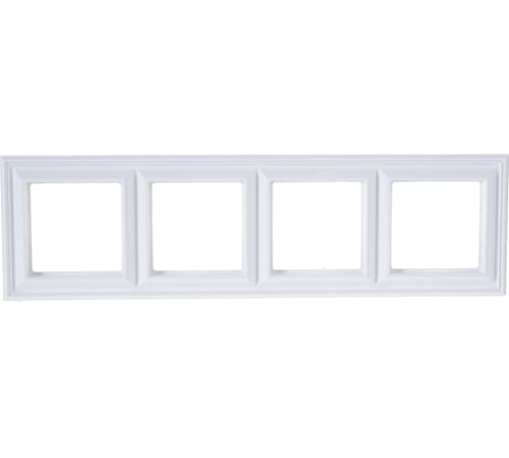 4-ая рамка JUNG EcoProfi DECO Белая EPD484WW