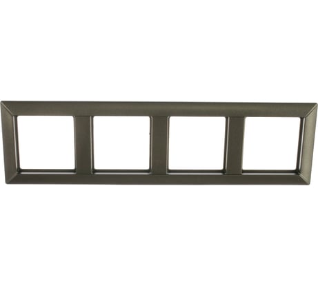 4-ая рамка JUNG EcoProfi Антрацит EP484AN