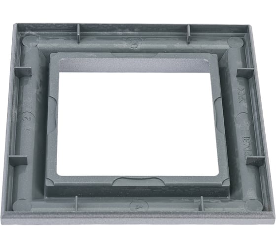 1-ая рамка JUNG EcoProfi DECO Алюминий EPD481AL