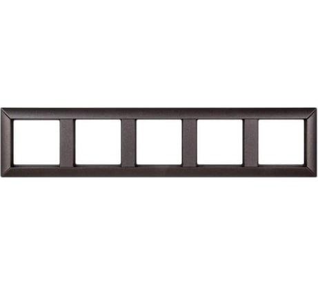 5-ая рамка JUNG EcoProfi Антрацит EP485AN