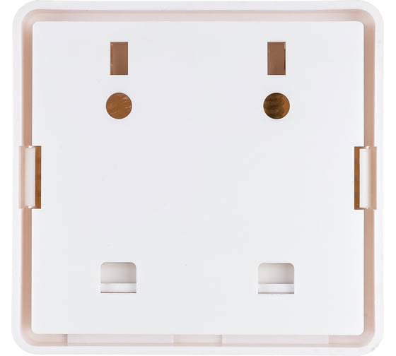 Настенная розетка NETLAN 2 порта, категория 5e, RJ45/8P8C, неэкранированная, белая, EC-UWO-2-UD2-WT-10