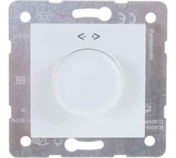 Диммер Panasonic МОДУЛЬ 40-400W белый Karre Plus 54903 WKTT0525-2WH-RES