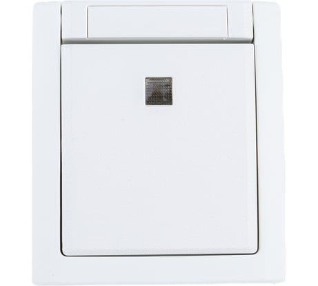 Выключатель Panasonic 1кл свет белый IP54 PACIFIC 54729 WPTC4002-2WH