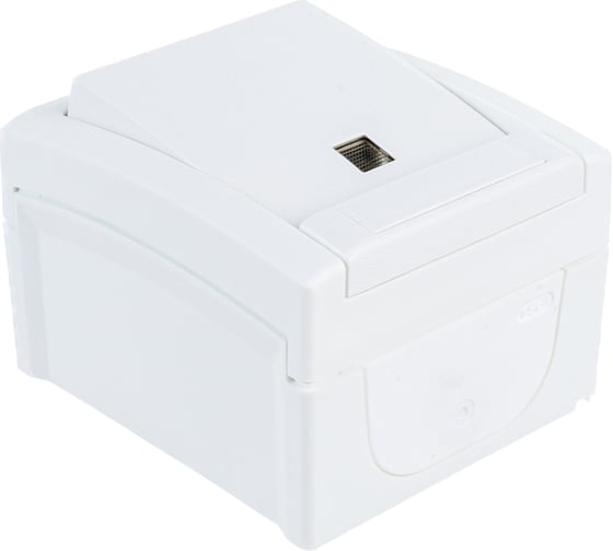 Выключатель Panasonic 1кл свет белый IP54 PACIFIC 54729 WPTC4002-2WH