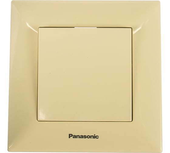 Выключатель Panasonic 1кл крем Arkedia 54756 WMTC0001-2BG