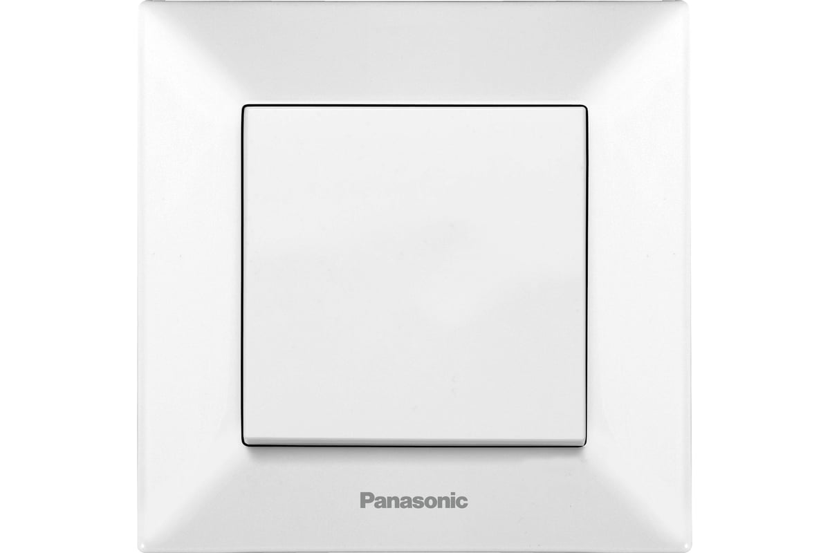 Выключатель Panasonic 1кл белый Arkedia 54782 WMTC0001-2WH - выгодная .
