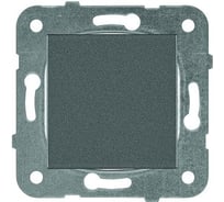 Выключатель Panasonic МОДУЛЬ 1кл тёмно-серый Karre Plus 54868 WKTT0001-2DG-RES