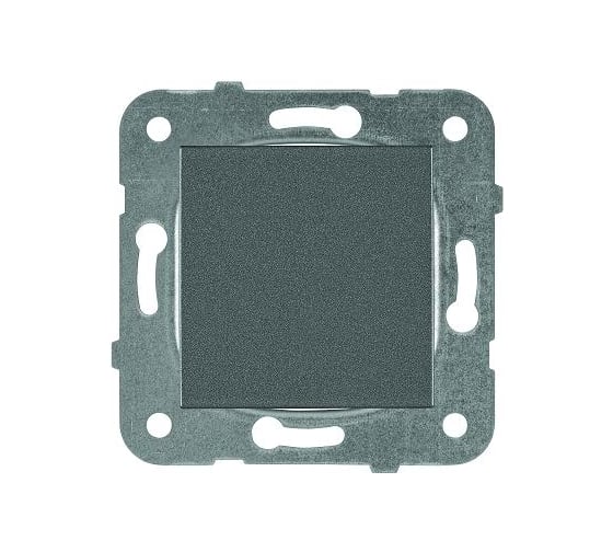 Выключатель Panasonic МОДУЛЬ 1кл тёмно-серый Karre Plus 54868 WKTT0001-2DG-RES 1