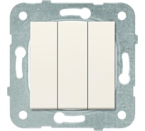 Выключатель Panasonic МОДУЛЬ 3кл крем Karre Plus 54896 WKTT0015-2BG