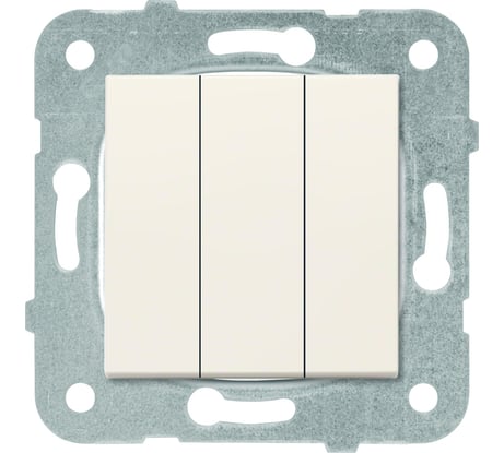 Выключатель Panasonic МОДУЛЬ 3кл крем Karre Plus 54896 WKTT0015-2BG