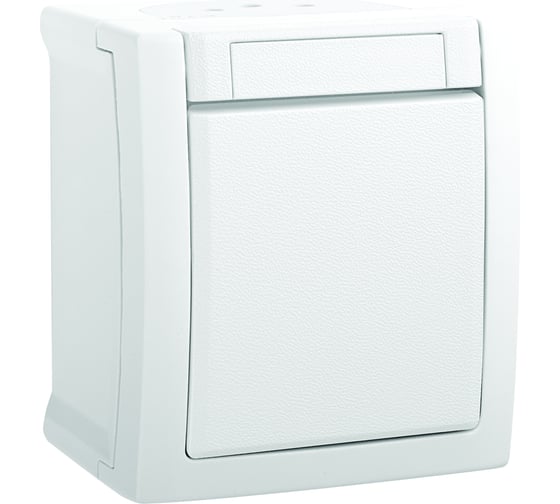 Выключатель Panasonic 1кл белый IP54 PACIFIC 54730 WPTC4001-2WH