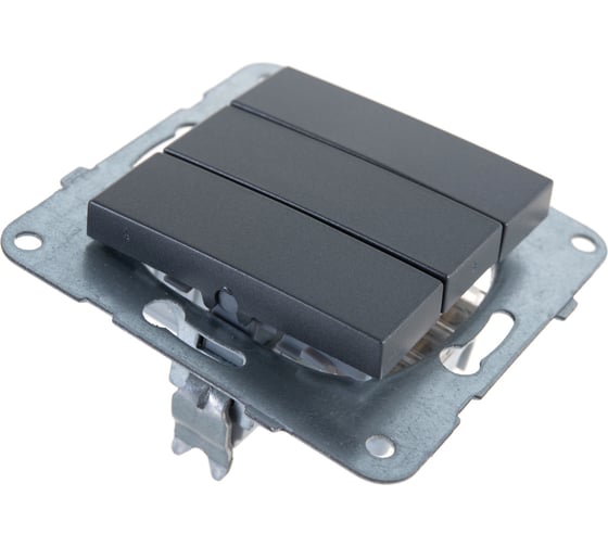 Выключатель Panasonic МОДУЛЬ 3кл темно-серый Karre Plus 54862 WKTT0015-2DG-RES