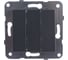Выключатель Panasonic МОДУЛЬ 3кл темно-серый Karre Plus 54862 WKTT0015-2DG-RES 1