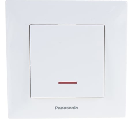 Выключатель Panasonic 1кл свет белый Arkedia 54781 WMTC0002-2WH