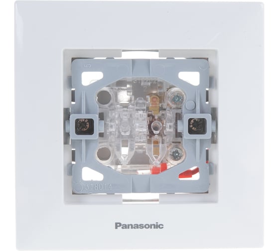 Выключатель Panasonic 1кл свет белый Arkedia 54781 WMTC0002-2WH