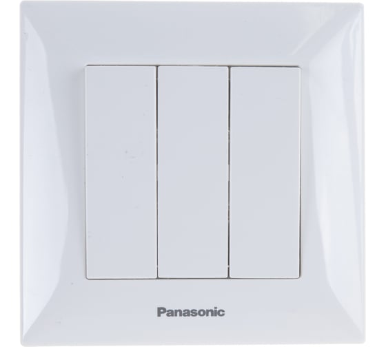Выключатель Panasonic 3кл белый Arkedia 54776 WMTC0015-2WH
