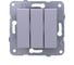 Выключатель Panasonic МОДУЛЬ 3кл серебро Karre Plus 54879 WKTT0015-2SL 1